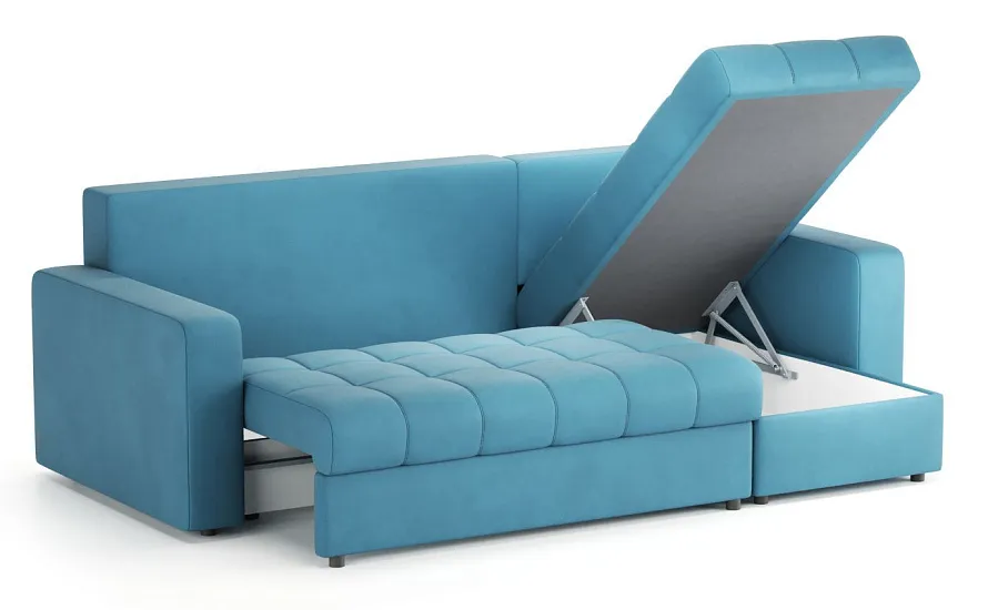 Диван угловой Тренто Camaro 21 бирюзовый - 5 Диван угловой Тренто Camaro 21 бирюзовый - 5