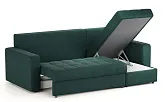 Диван угловой Тренто Leonardo 11 темно-зеленый - превью 5