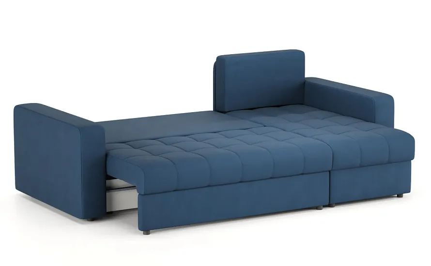 Диван угловой Тренто Leonardo 12 синий - 6 Диван угловой Тренто Leonardo 12 синий - 6